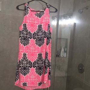 Pink and Navy dress